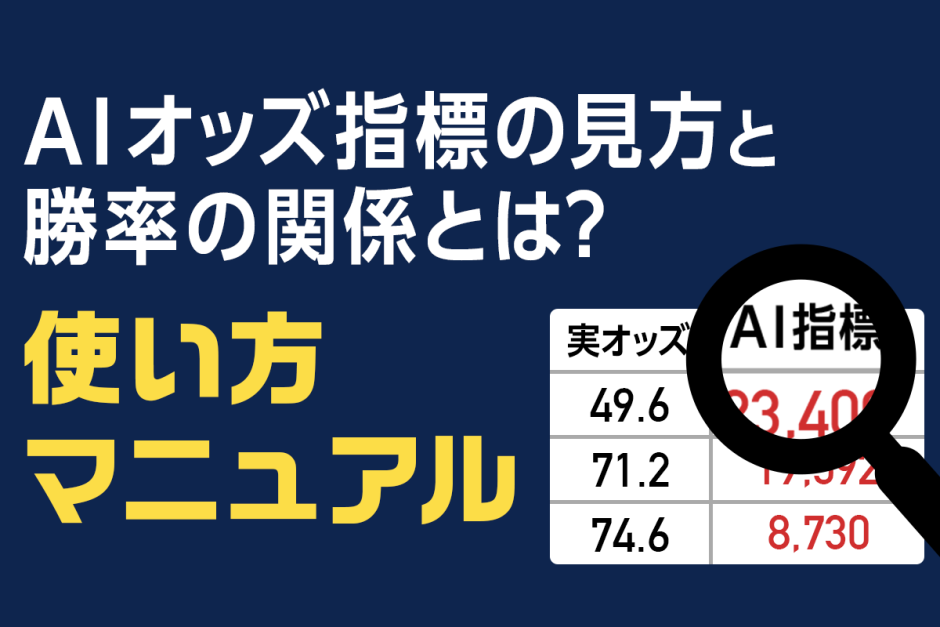 AIオッズ指標の見方と勝率の関係とは？競艇予想に活かす使い方マニュアル